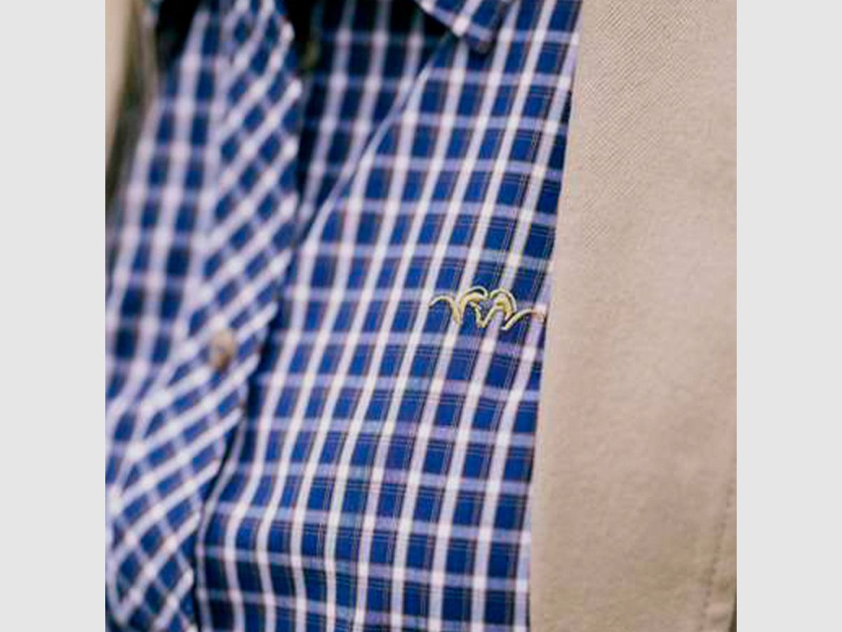 Chemise à carreaux de chasse BLASER Classic Juanita 38 / Bleu, image 5 sur 7
