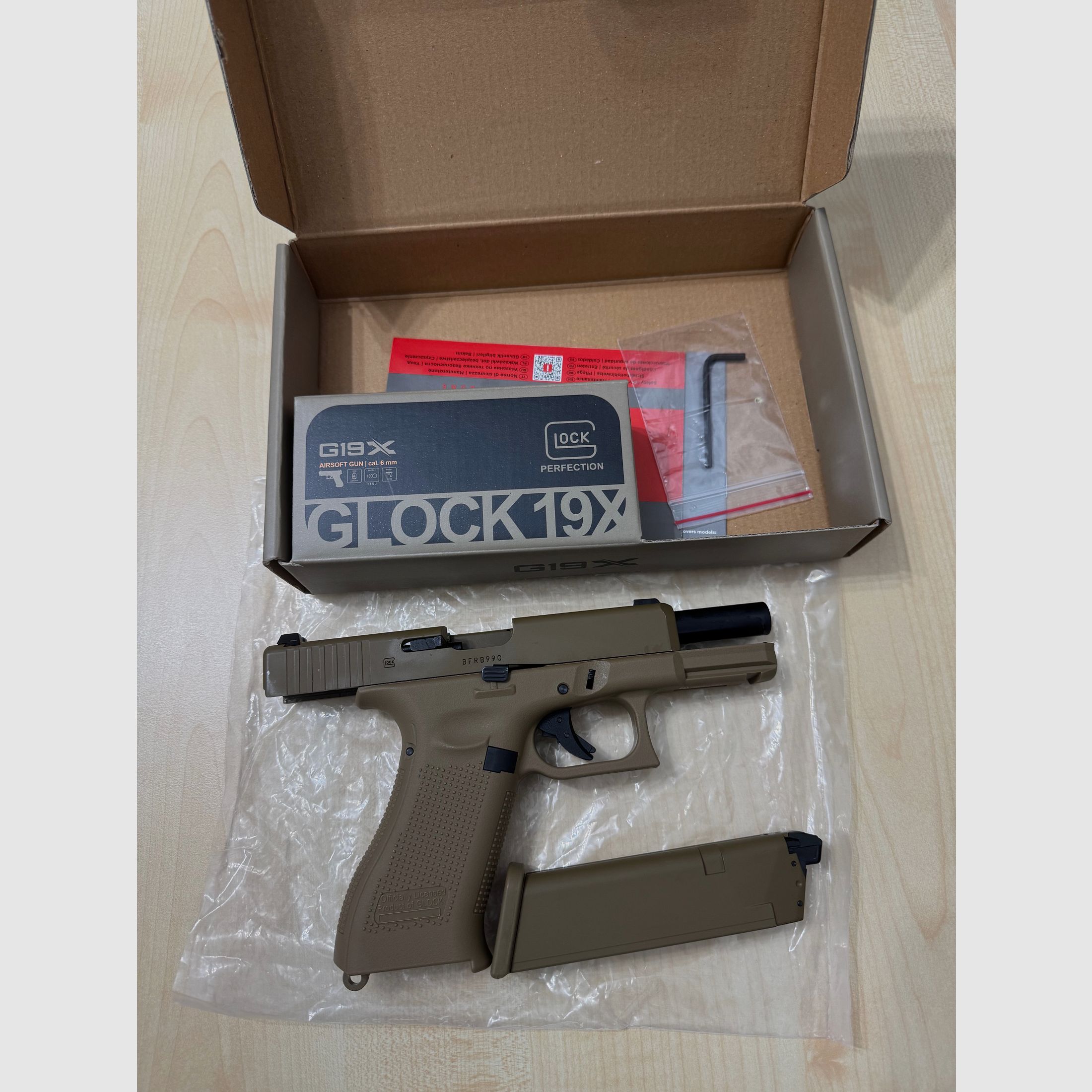 VFC Glock 19X GBB 6mm BB