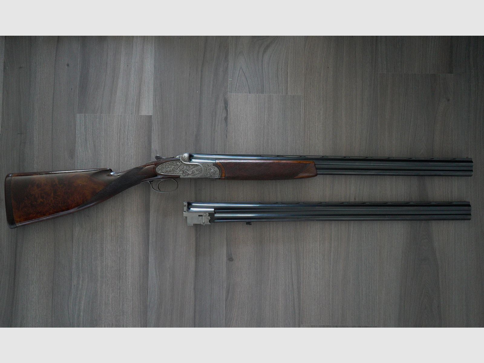Exklusive Gamba "Super Jagd Mod. 67" – Konrad Wirnhier Sondermodell – Kaliber 12/70