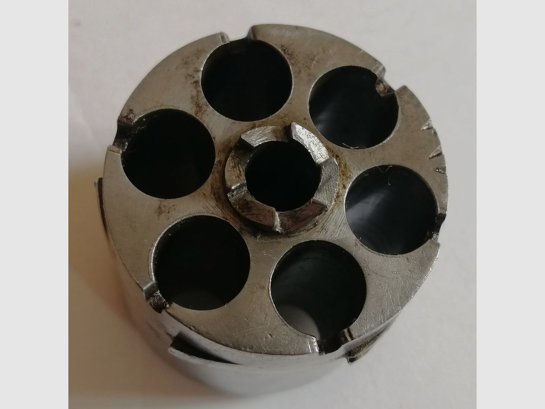Schöner Lefaucheux-Typ Liège Perkussionsrevolver im Kaliber 7 mm – Ausgezeichneter Zustand, Bild 9 von 20