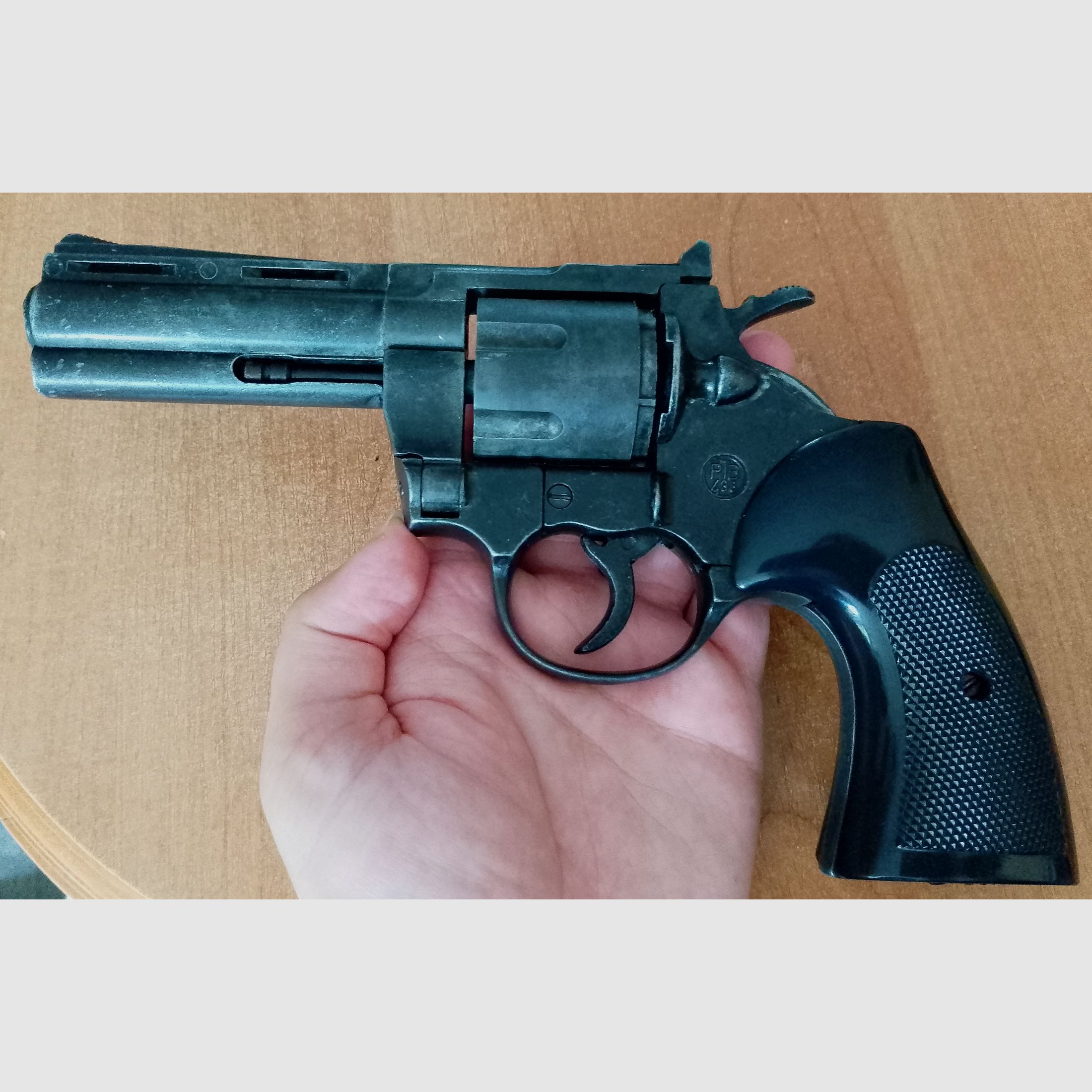 Cuno Melcher ME Magnum im Kal. 9 mm R. Knall im PTB 438