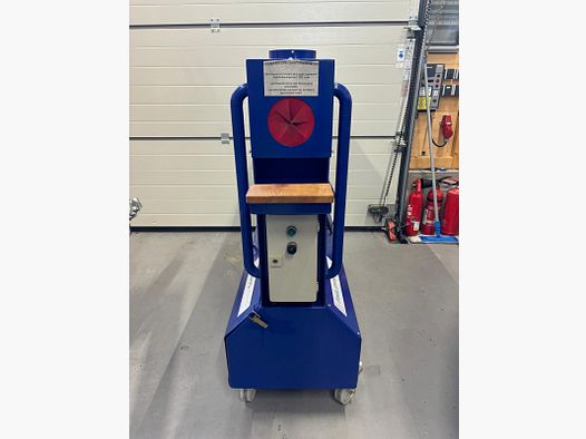 Zone de tir, zone de réception des projectiles 7000 Joules banc d'essai