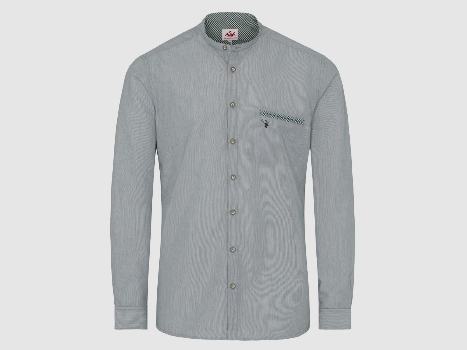 SPIETH & WENSKY Pepito Hemd slim fit grün