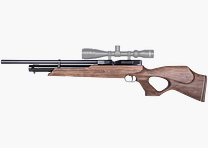 Luftgewehr Weihrauch HW100TK FSB (FAC) 4.5mm /.177 Nussbaum Lochschaft, kurze Ausführung, ca 35 Joule