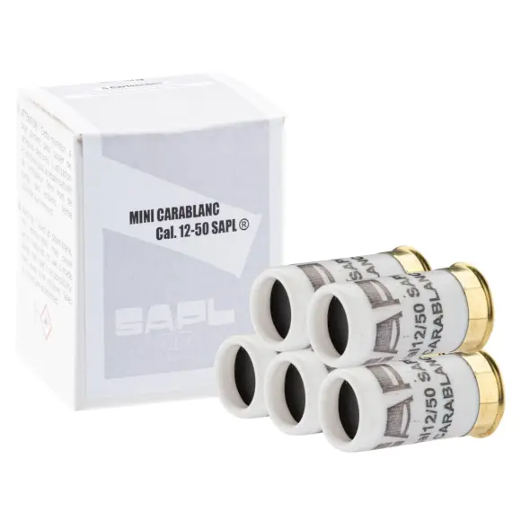 Cartouches A Blanc Calibre 12/50 SAPL Mini Carablanc