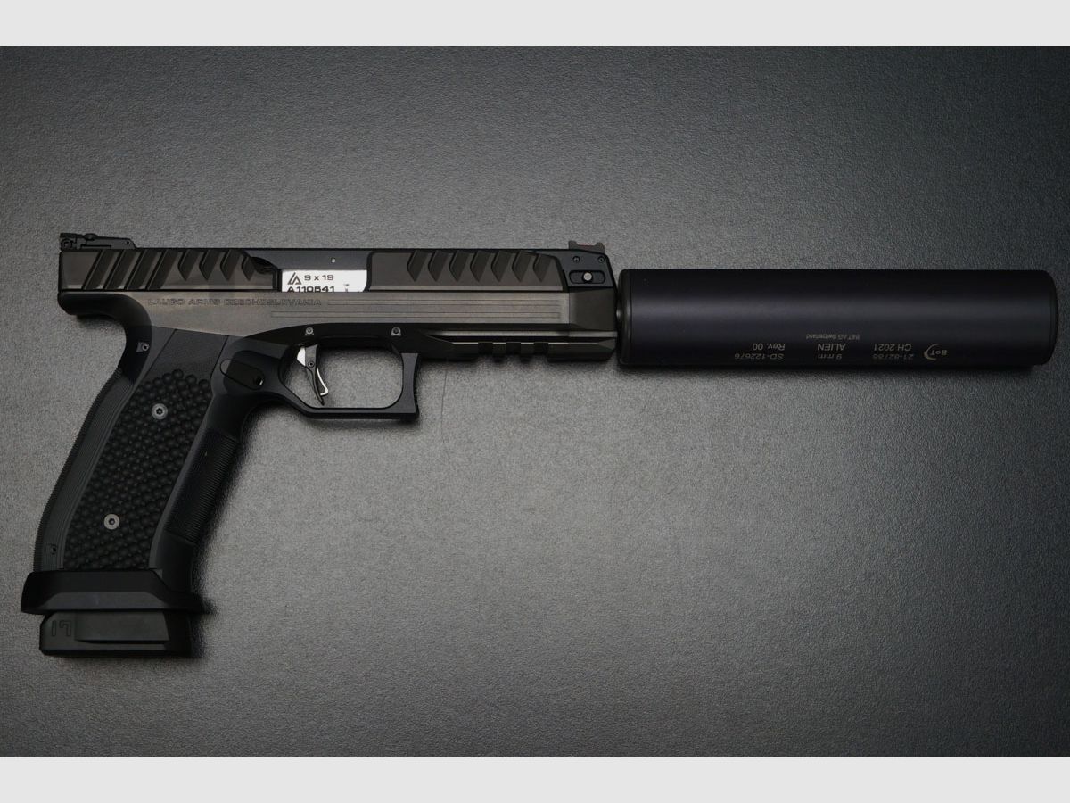 Laugo Arms Alien Standard Kit Black threaded mit Schalldämpfer, Bild 1 von 10