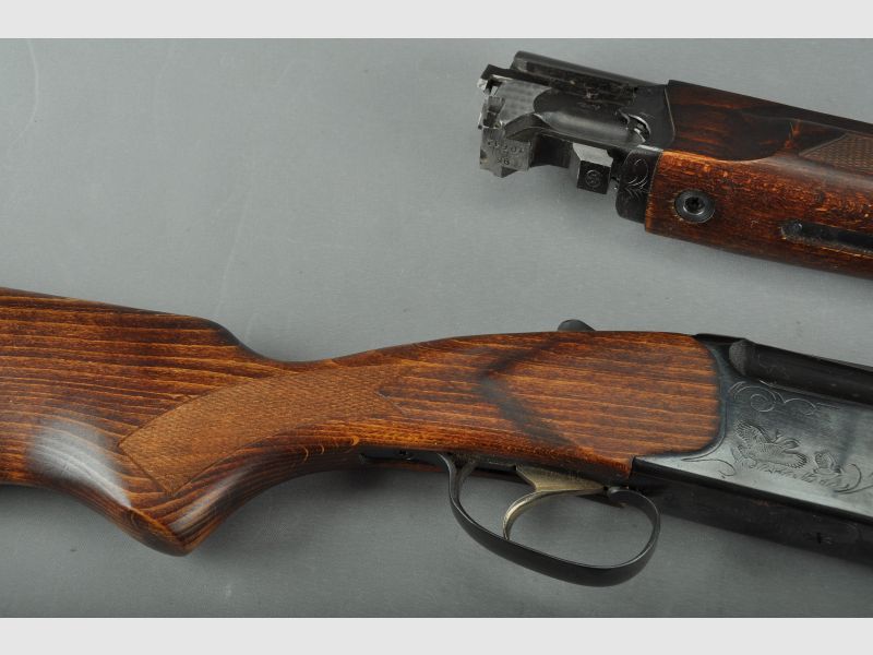 Bockdoppelflinte Tundra mit Wechsellauf Kal.: 12/76