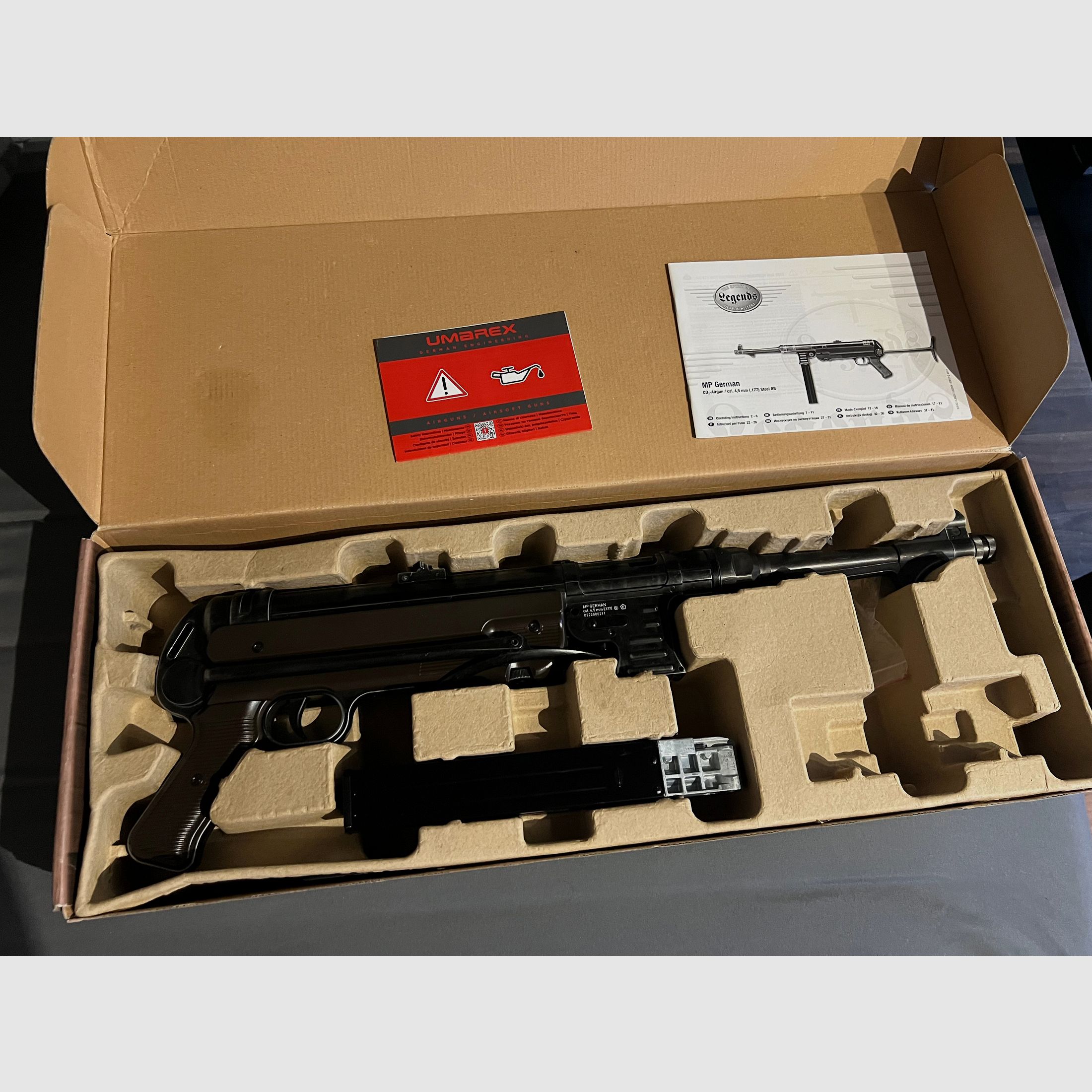 Verkaufe Umarex Mp40 Legends Co2