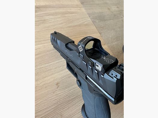 Walther PDP Pro NT FS with Sightmark Optic Mini Shot M-Spec FMS Red Dot
