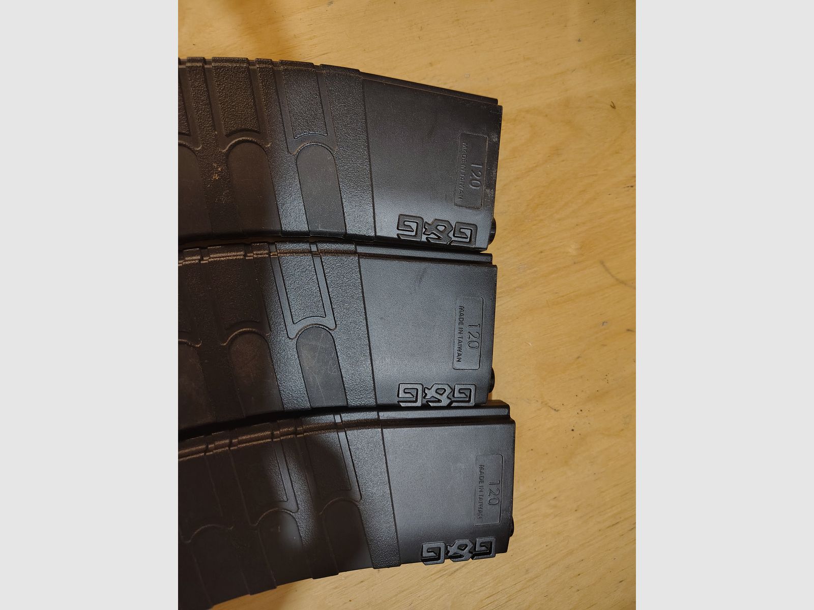 3x G&G M4 / M16 Mid-Cap Magazine – 120 disparos – ¡Estado impecable!