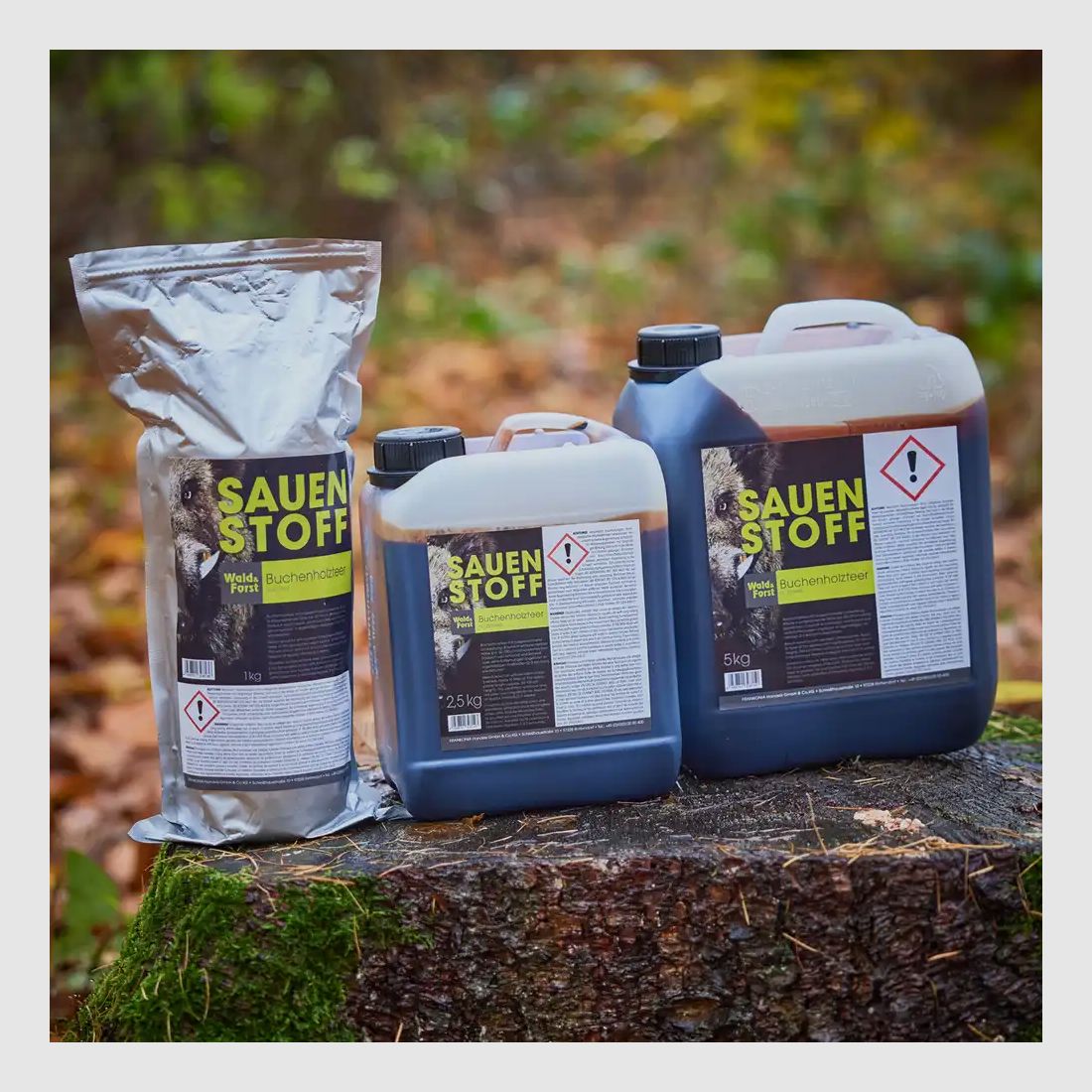 Wald & Forst 2015695 Dąb drewno smoła Sauenstoff 5 kg