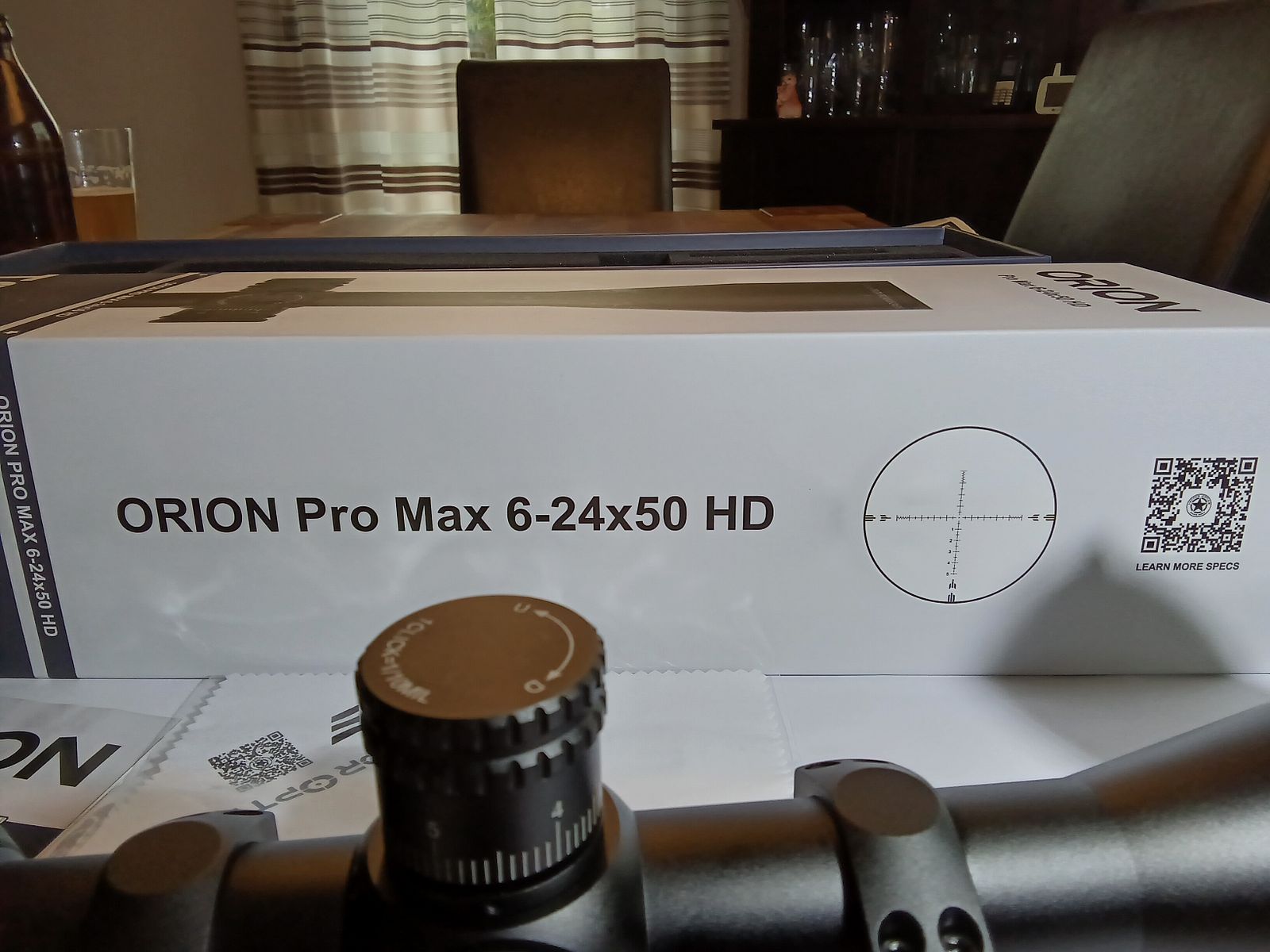 Zielfernrohr Vector Optics Orion Pro Max 6-24x50 HD, wie neu! Noch 4,5 Jahre Garantie