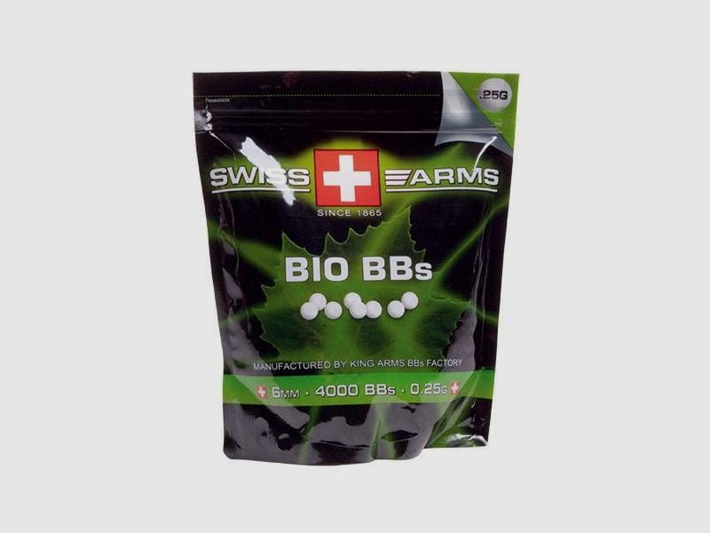 GSG Swiss Arms Bio BB's Softair-Kugeln 0,28 g - 3600 Stk.