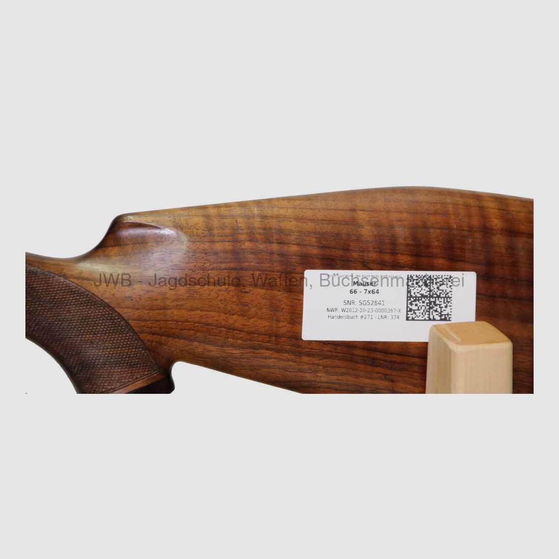 Mauser 66 Diplomat Left-Hand Stock