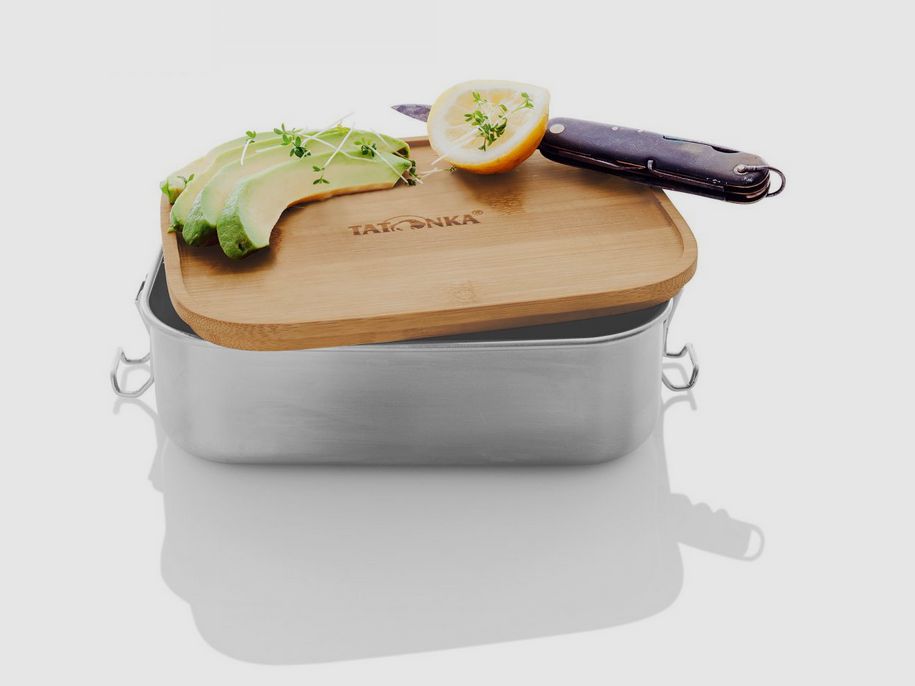 TATONKA Lunch Box I 1000 Bamboo Edelstahl-Brotdose