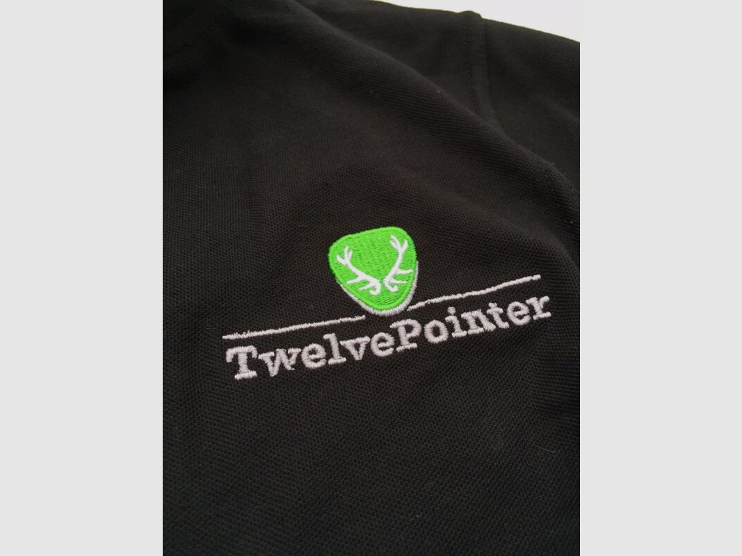 Twelvepointer Damen Polo Shirt schwarz L