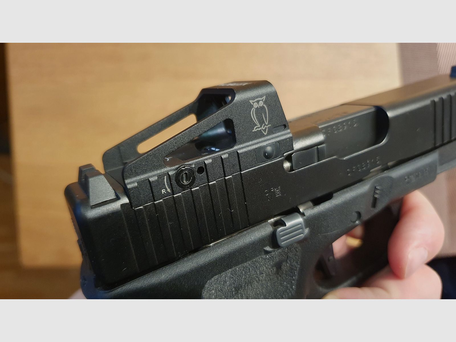 NOBLEX NV OS 1x23 Glock MOS pistol red dot sight