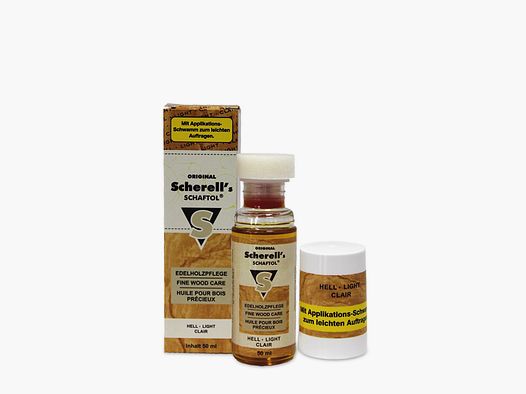 Huile pour crosse Scherell's Light (50 ml)
