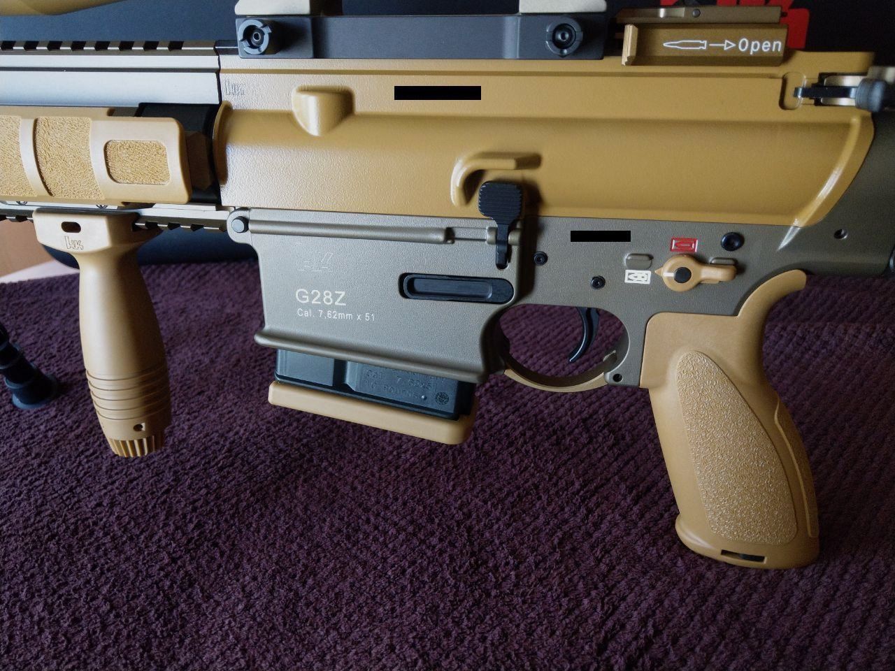 Heckler & Koch G28 Z full equipment