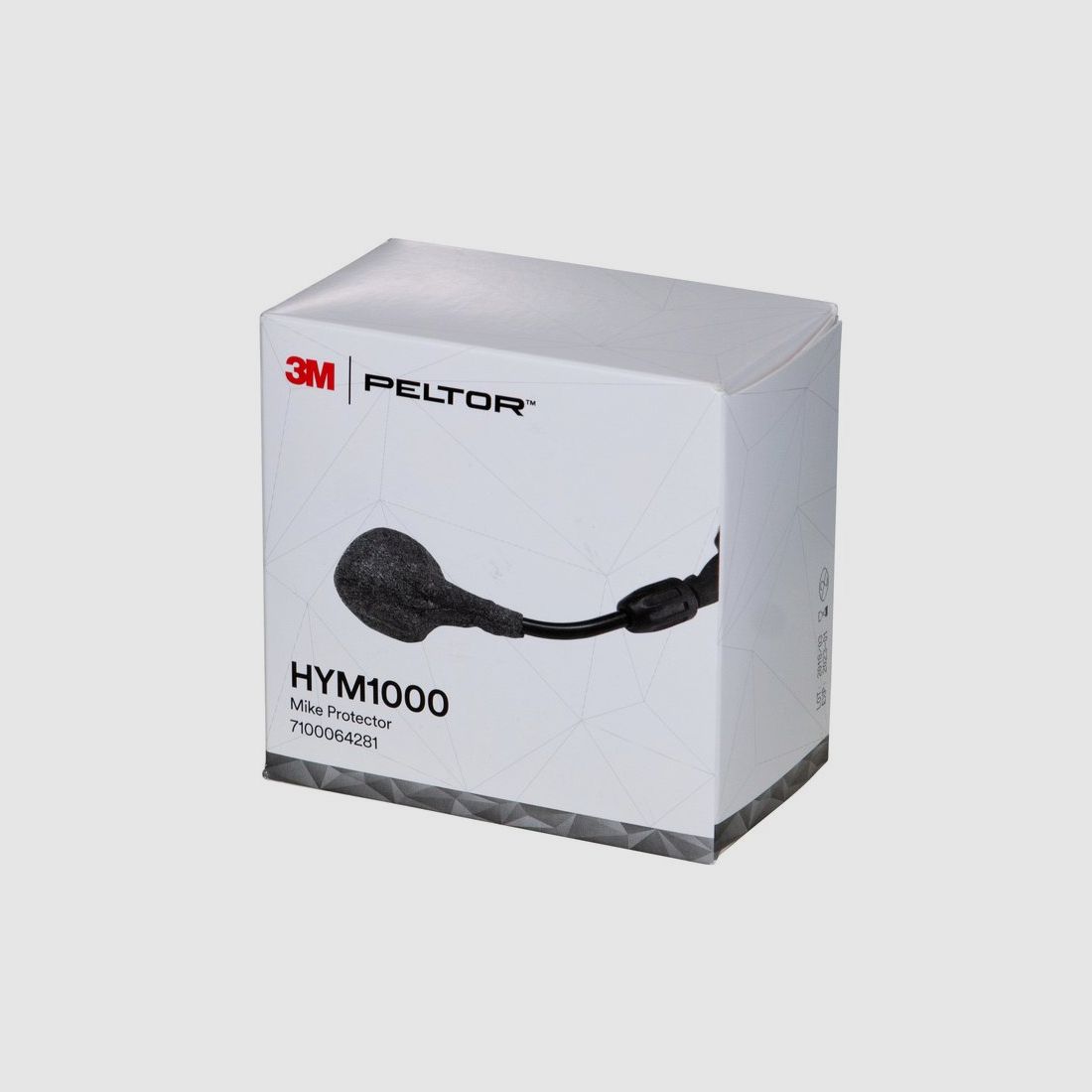 Hygienic protection for the Peltor HYM 1000 speech microphone