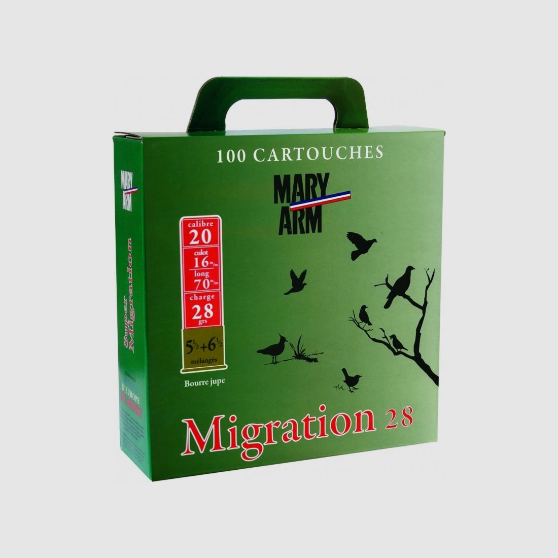 Cartucce Mary Arm Pack 100 Migrazione Cal. 20, immagine 1 di 2