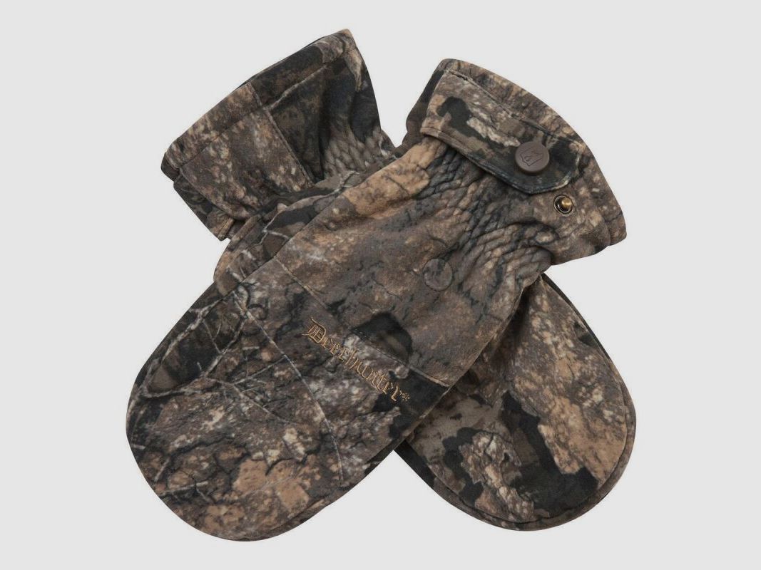 Deerhunter Rusky Silent Fäustlings Handschuhe Realtree Timber