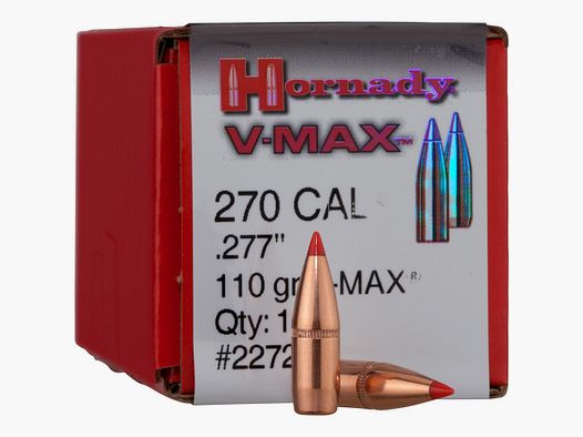Hornady Bullets .277 7.1g/110grs. V-MAX