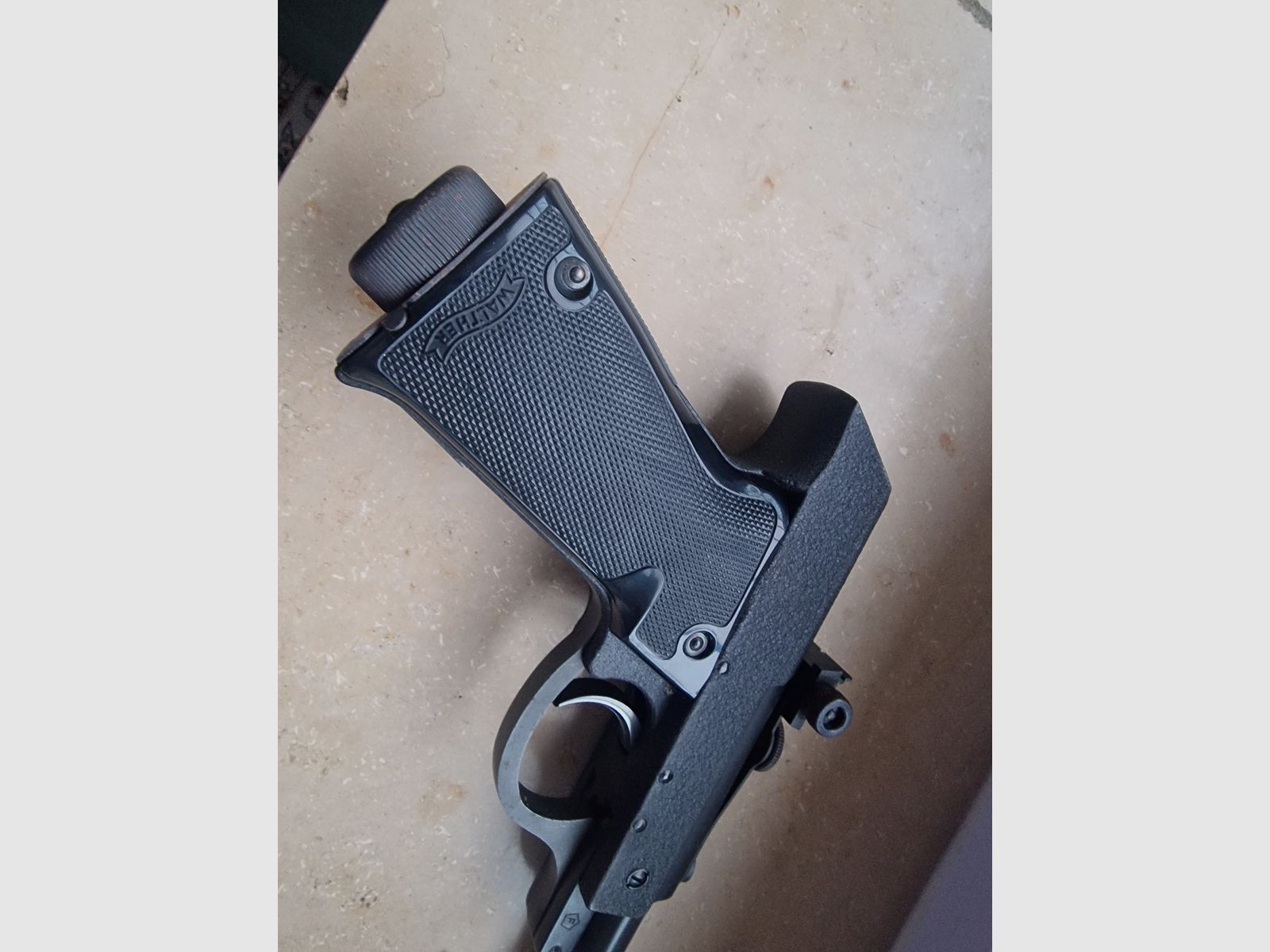 Air pistol Walther Model LP 53 with accessories and box