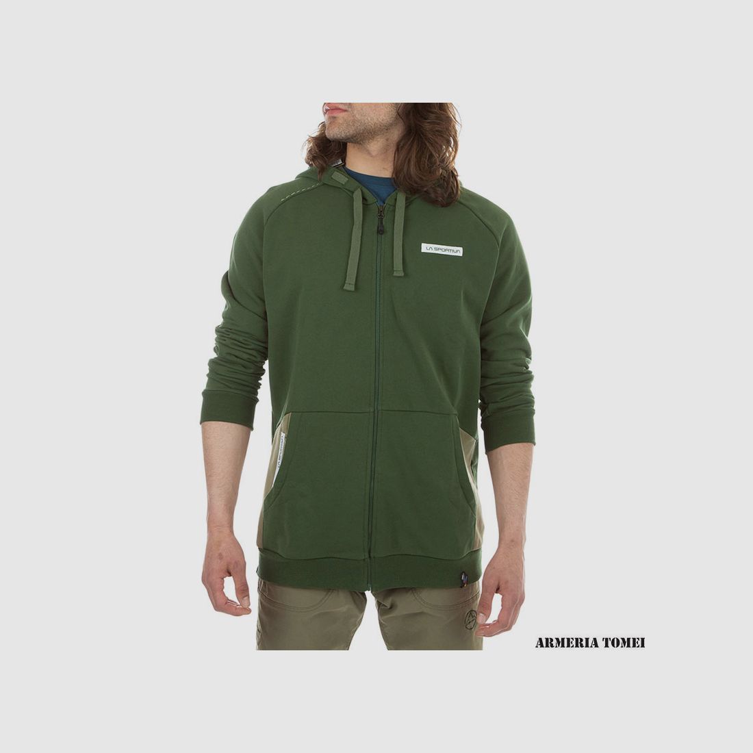 FELPA – LA SPORTIVA – KAOS HOODY M Forest/Turtle, Bild 5 von 8