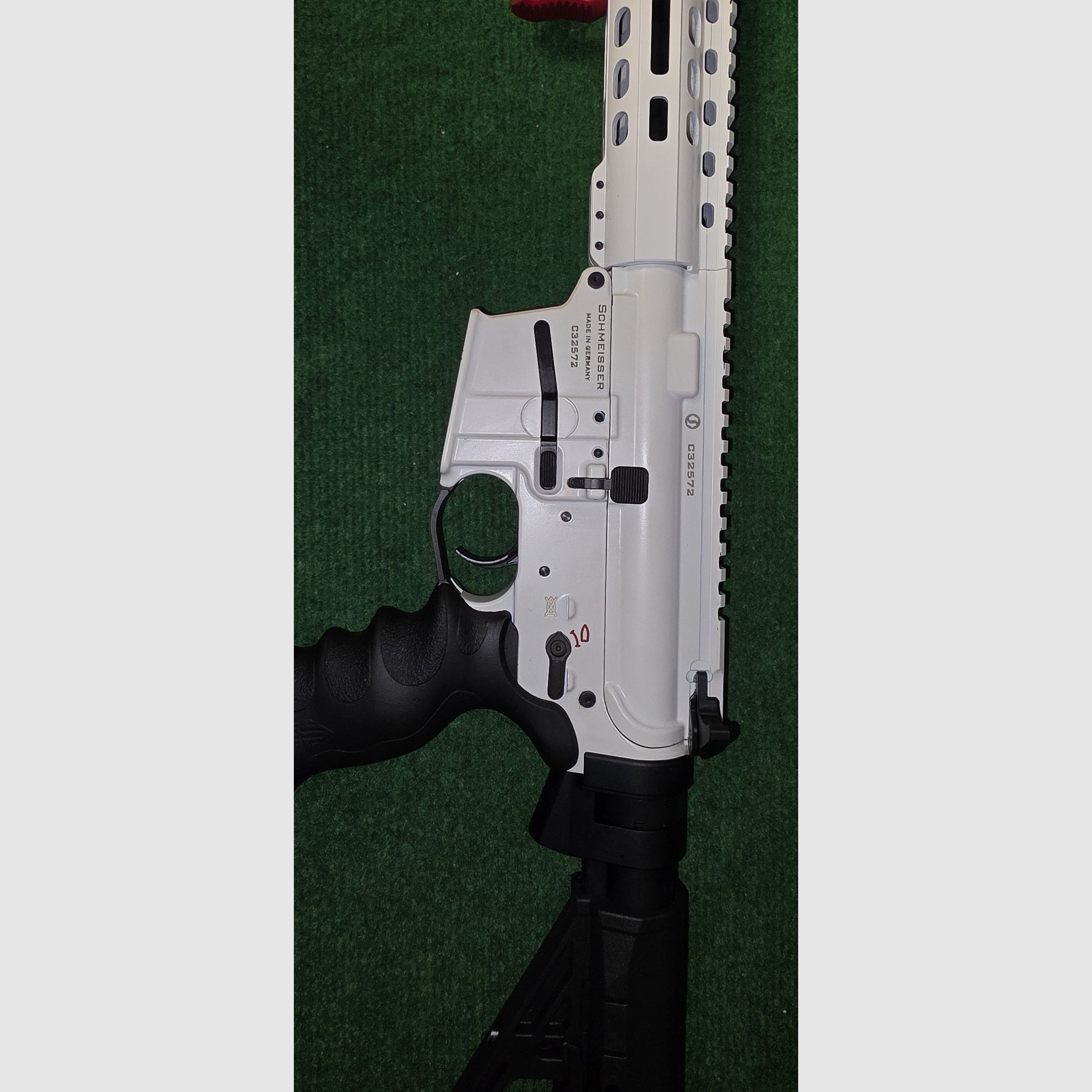 Schmeisser AR15-9 M4FL Weiß 14,5 Zoll