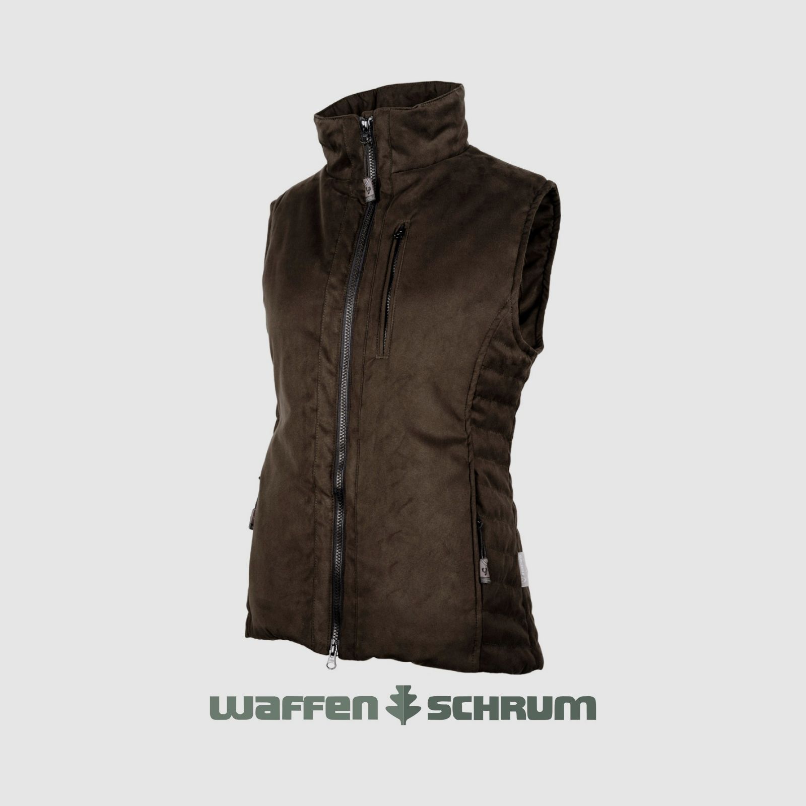 Hubertus Microweste NORDKAP Oliv/Braun