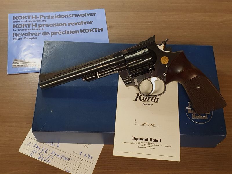 Korth Matchrevolver .22 lr