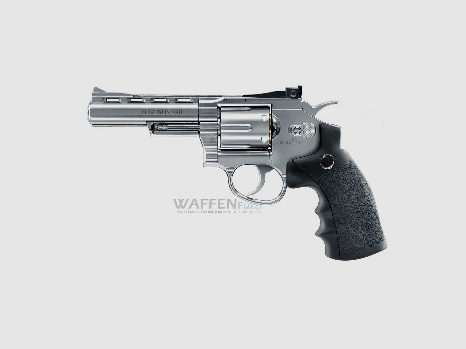 Legends S40 4" CO2 revolver caliber 4.5 mm diabolo