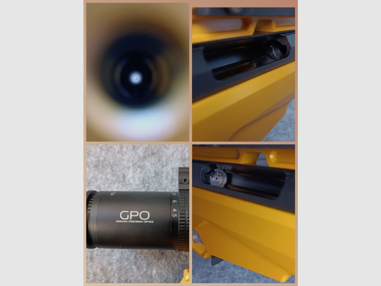Tikka T3x TACT A1 mit Custom Cerakote & ERATAC + ZF GPO 4,5-27x50i