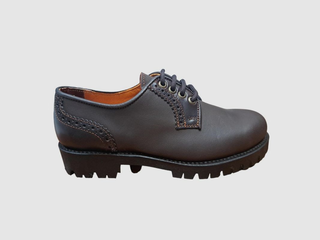 Leren Schoen Model 1435 Vibram Zool, afbeelding 4 van 5