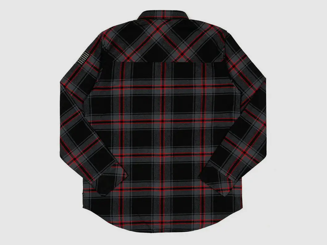 Flannel FLEET, black, image 3 of 4