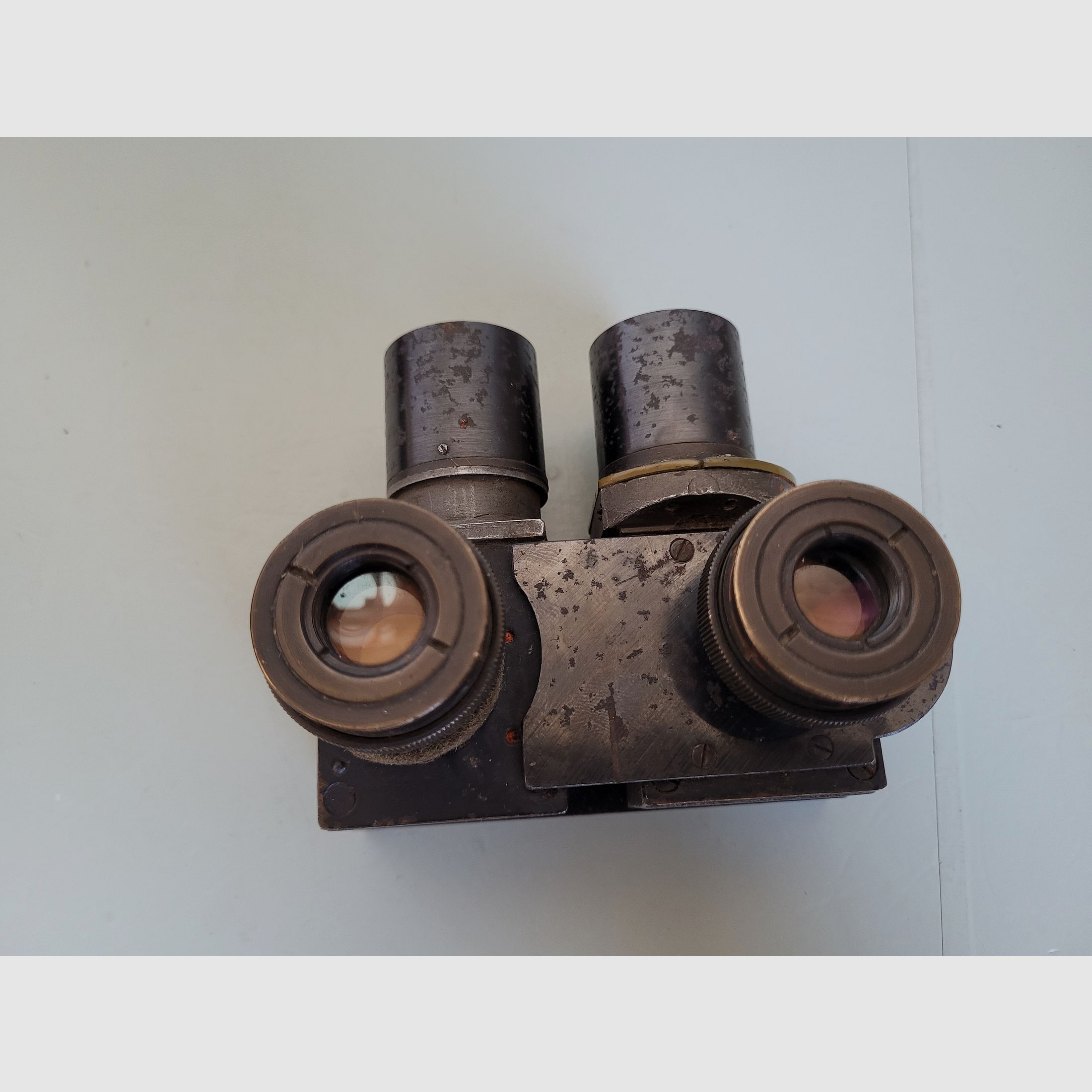2 WK - WW 2 - Flak Fernrohr - Scherenfernrohr  - Fernglas - Patent Carl Zeiss - 1940er Jahre 