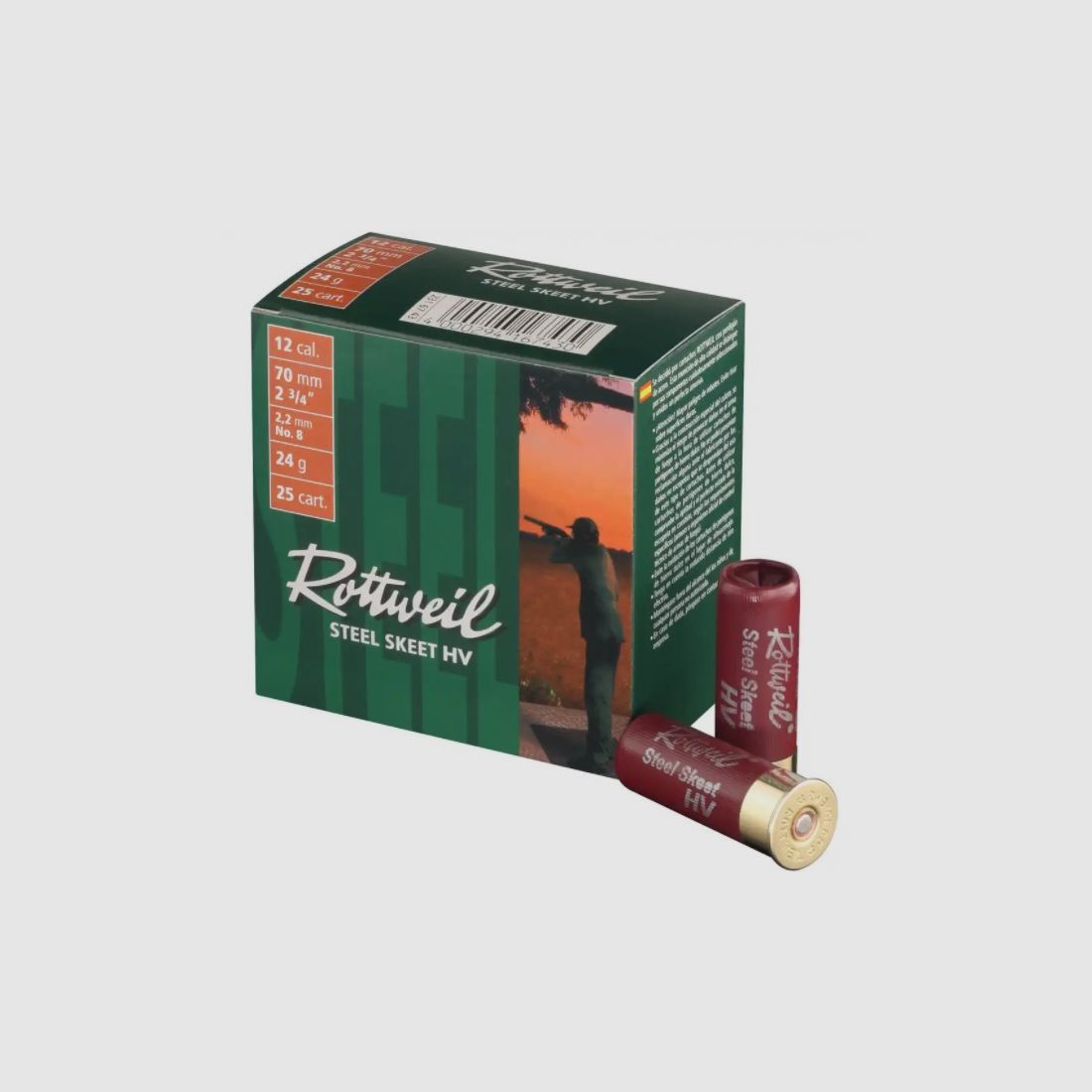 Acier SKEET HV Cal.12/70 - 2,2mm/24g/Nr.8 (a25)