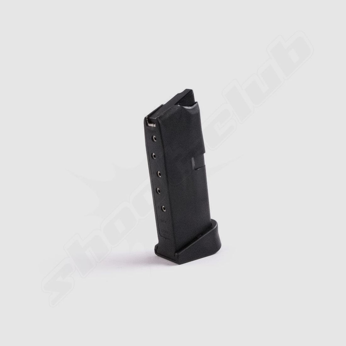 Magazin mit verlängertem Boden - 6 Schuss Kal. 9mm f. Glock 43
