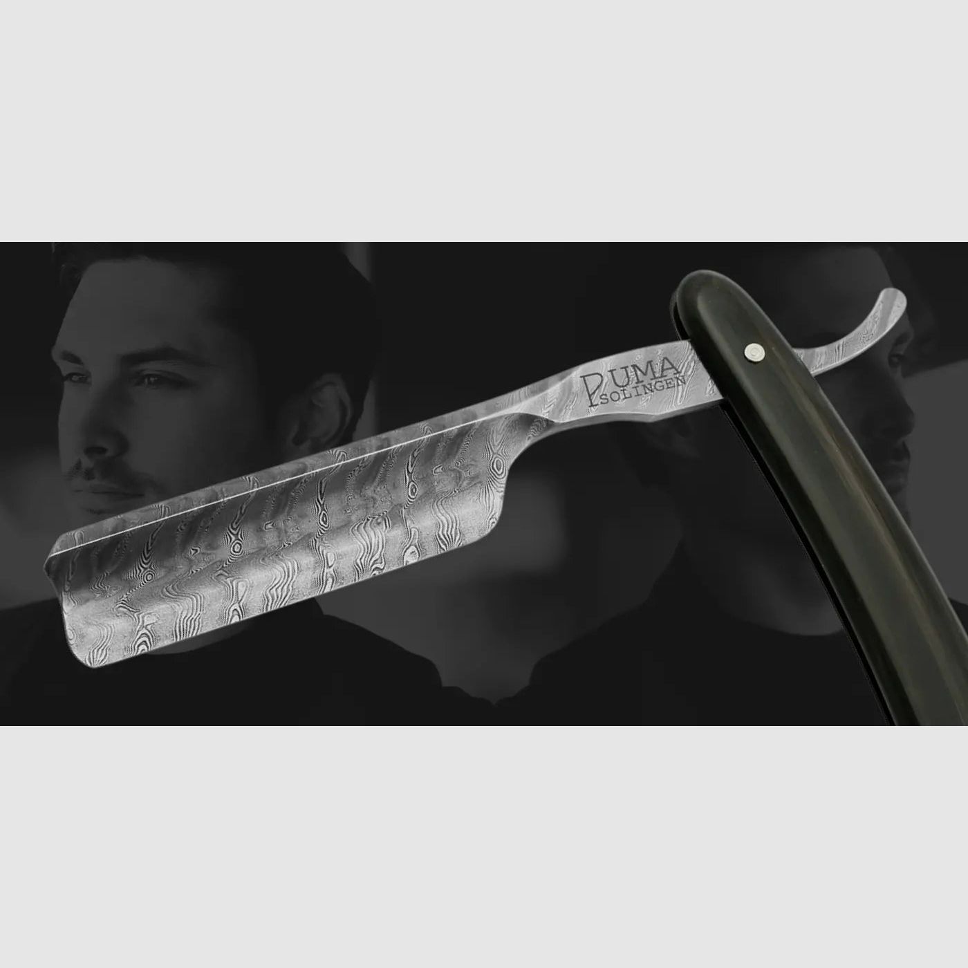 PUMA Rasiermesser - Damast, limitiert auf weltweit 25 Stück