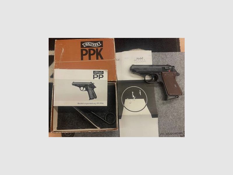 Walther Mod. PPK, kaliber 7,65 mm
