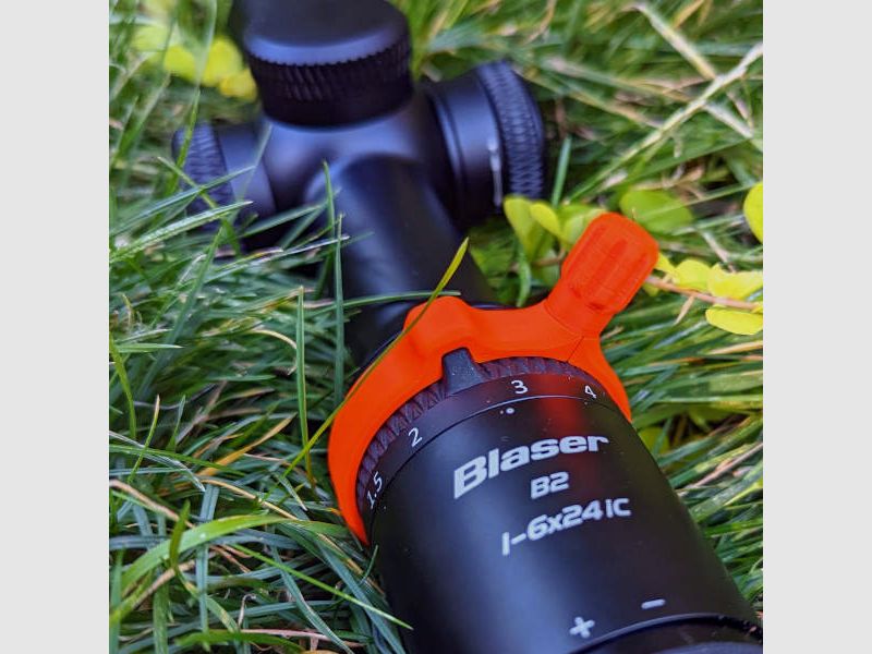 For Blaser B2: Quick adjustment lever for magnification setting