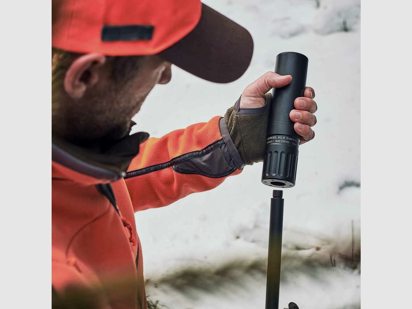 Merkel Merkel Schalldämpfer HLX Suppressor - Kaliber: 8 - 9,3 mm