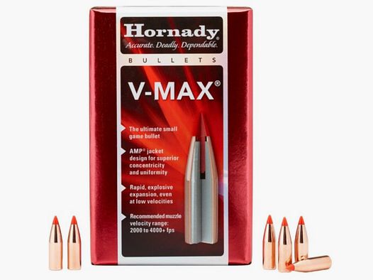 Hornady V-MAX .224 60 gr | Varmint bullet #22281