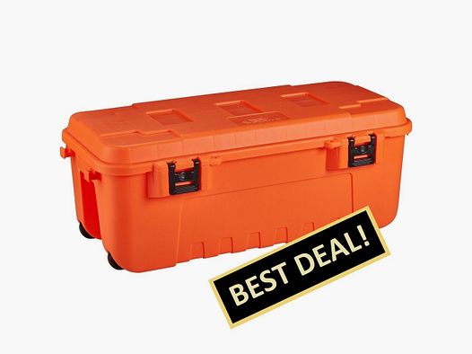 Plano Utensilienbox Sportsman Trunk Farbe Größe L (Maße 96x46x36 cm) - Orange