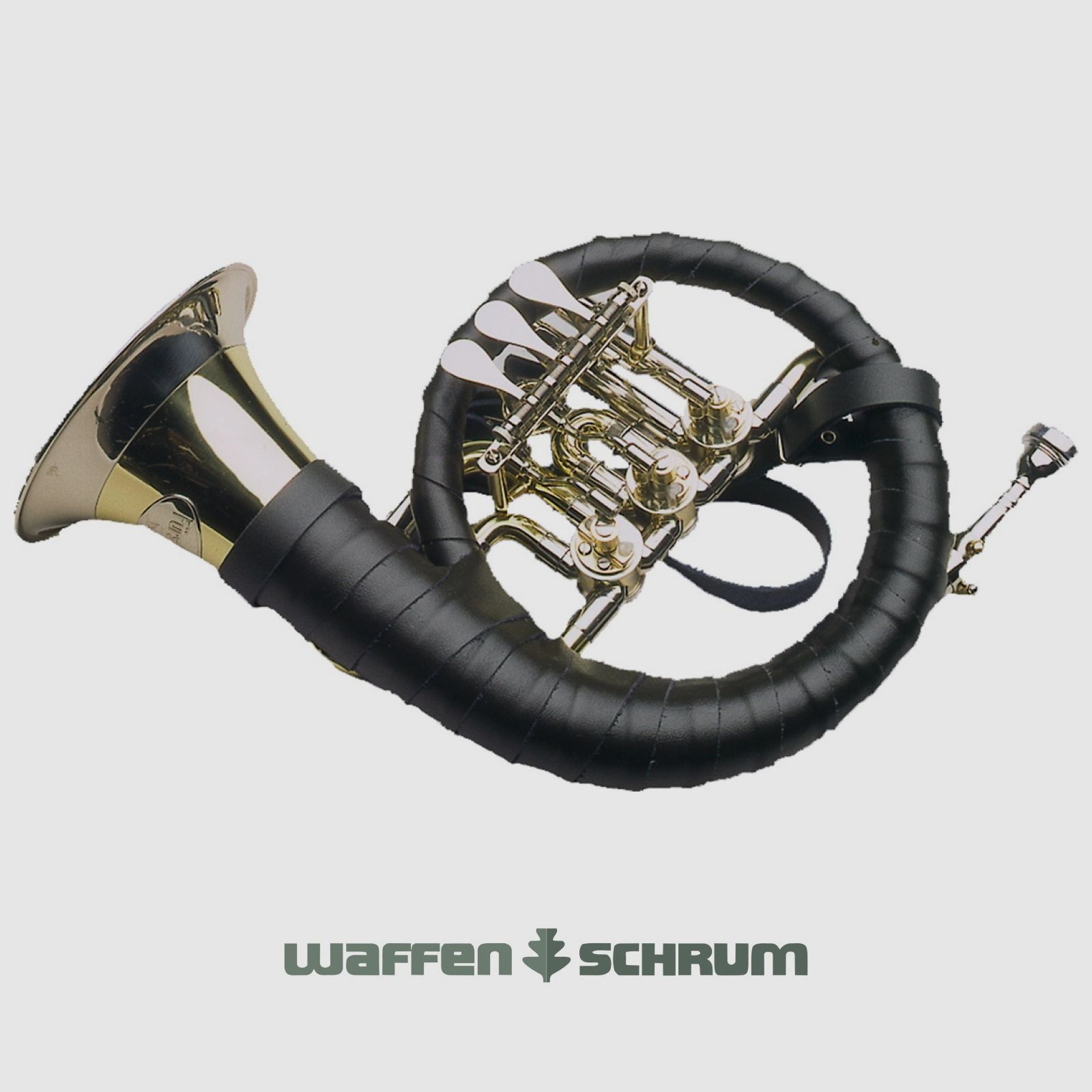 Dotzauer Fürst-Pless-Ventilhorn de luxe Neusilbergarn., Einbrennl.(18915)