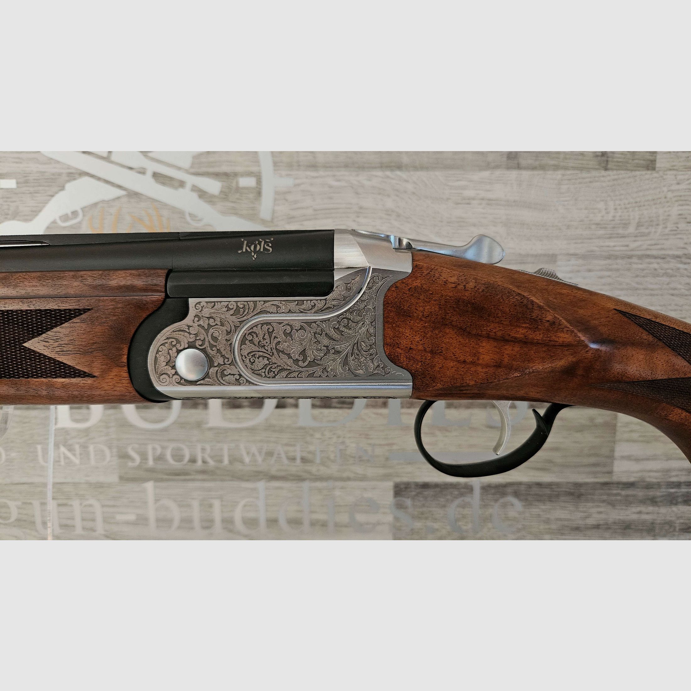 Bockdoppelflinte BDF KOFS Zenith SXE 12/76 mit Top Schaftholz - Ejektor + Stahlschrotbeschuss - Neuware vom Fachhandel -