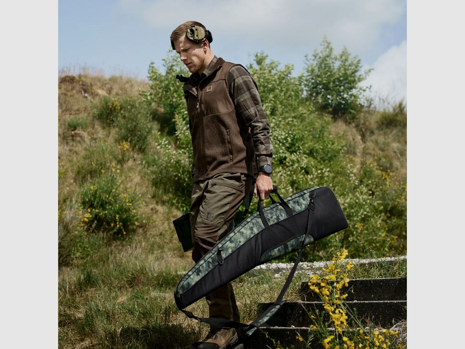 Härkila Softshell Jacket Scandinavian (Willow Green/Shadow Brown)