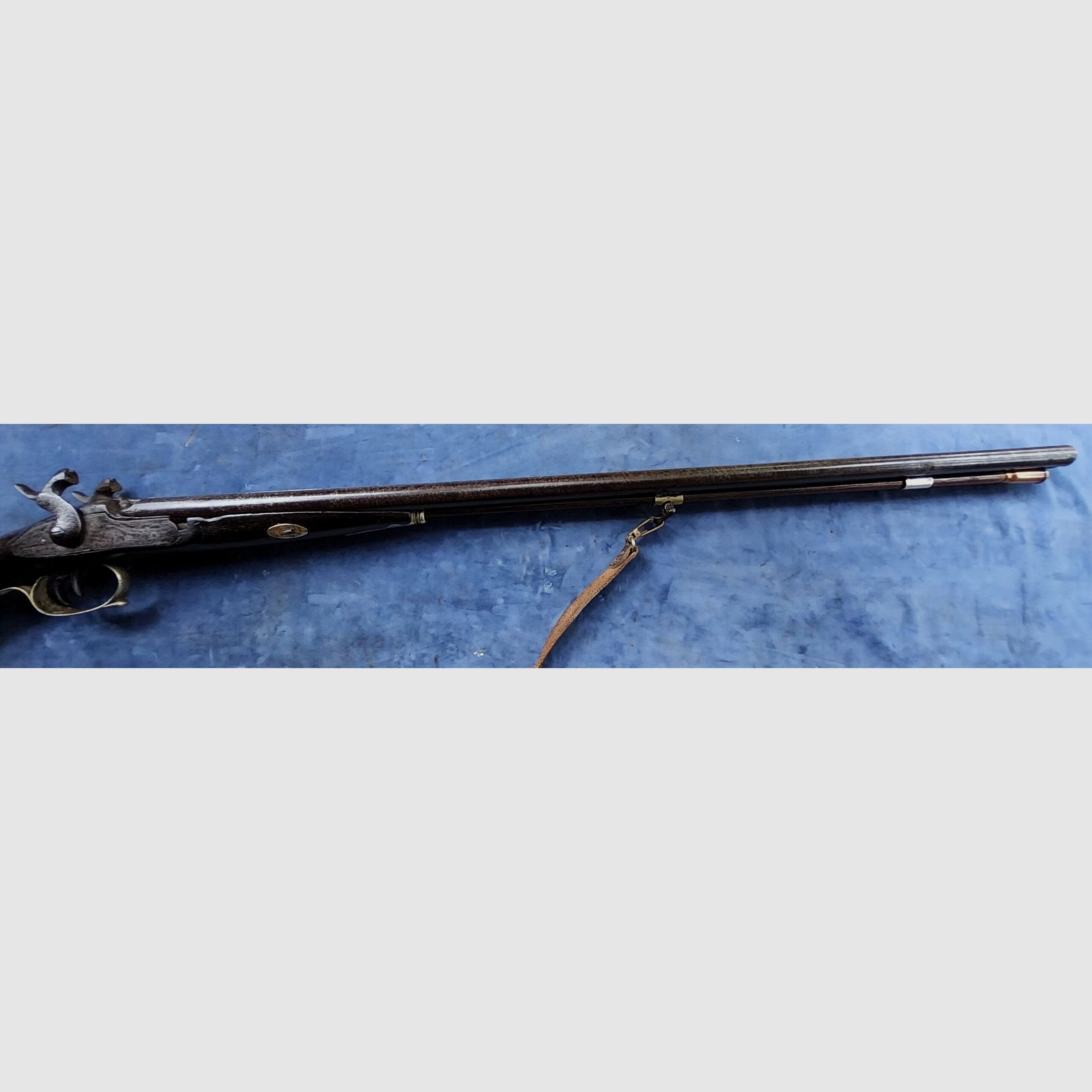Antikes doppelläufiges Perkussionsgewehr, Bild 6 von 16