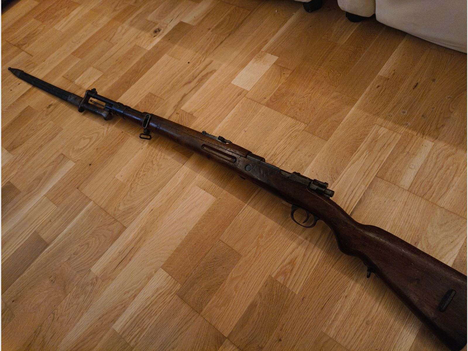Repetiergewehr, Spanische K98, Fabricade Armas, La Mauser Coruna, 1953, 8mm Mauser Typ, Kaliber 7,92x57 Bajonett 